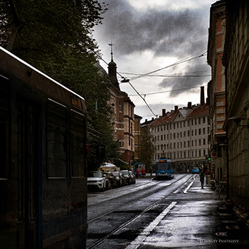 Дождь в Осло